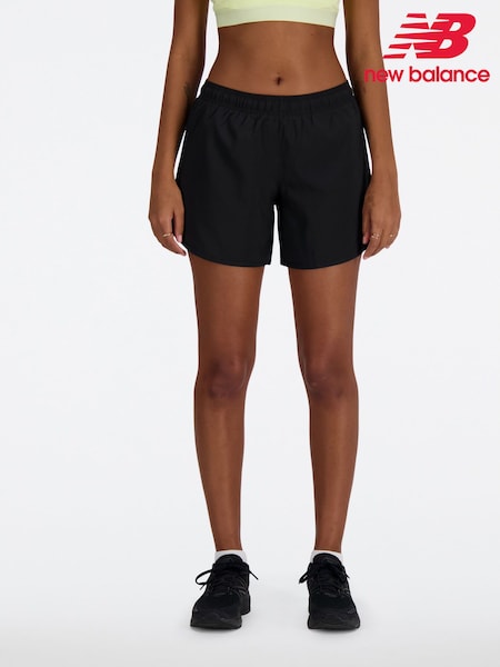 New Balance Black Womens Essentials Shorts (AT0600) | €50