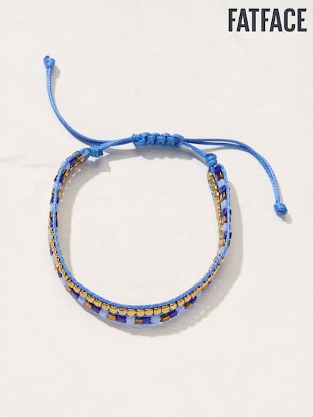 FatFace Blue Woven Bracelet (AT0625) | €14