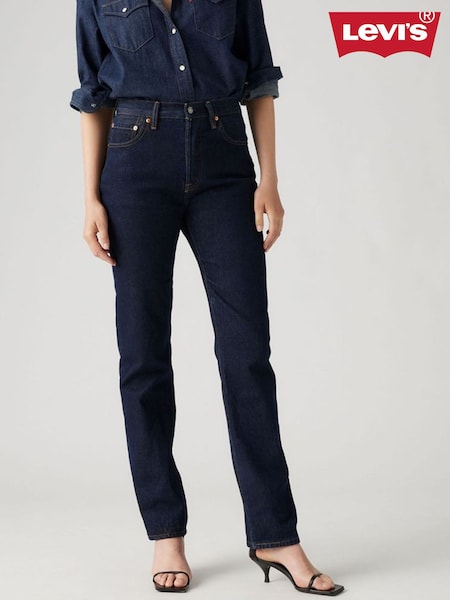 Levi's® Women 100% Cotton 501® Flat Finish Jeans (AT0690) | 745 LEI