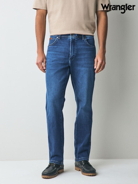 Wrangler Verdant Tone Straight Fit Texas Authentic Jeans (AT0703) | LEI 670