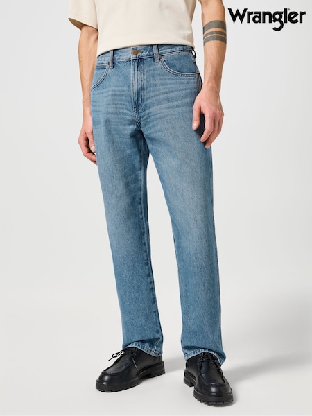 Wrangler Jungle Jasper Straight Fit Frontier Jeans (AT0704) | kr1 214