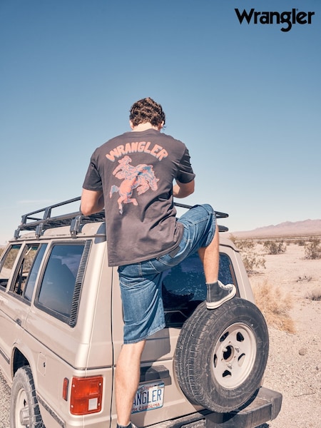 Wrangler Graphic T-shirt (AT0705) | ‏176‏₪
