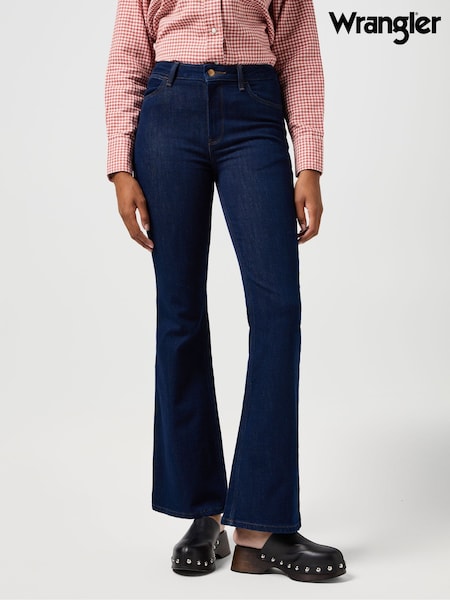 Wrangler Twilight Tide Fierce Flare Fit Jeans (AT0712) | €113