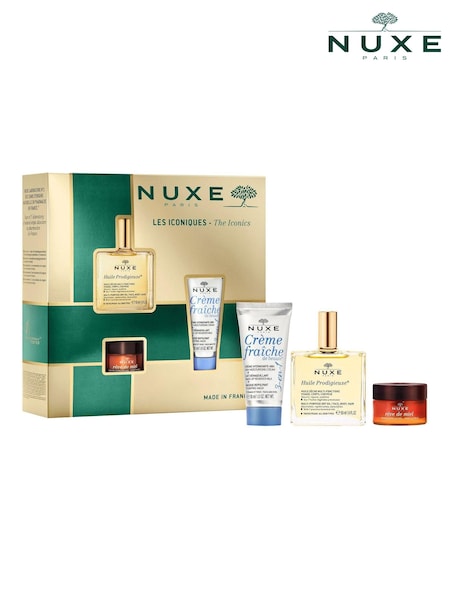 Nuxe The Iconics Bath & Body Gift Set (Worth £44) (AT0730) | €35