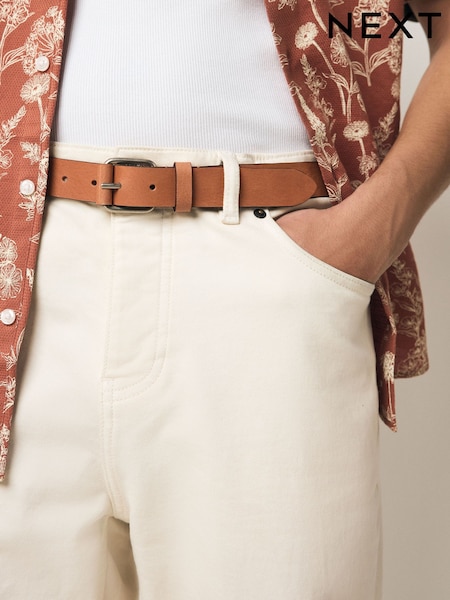 Tan Brown Casual Leather Belt (AT0760) | €29