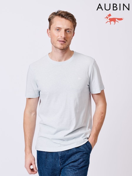 Aubin Hampton Cotton Linen T-Shirt (AT0880) | AED262