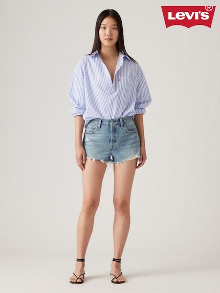Levi's® Blue 501® Original Worn In 100% Cotton Shorts (AT0910) | €79