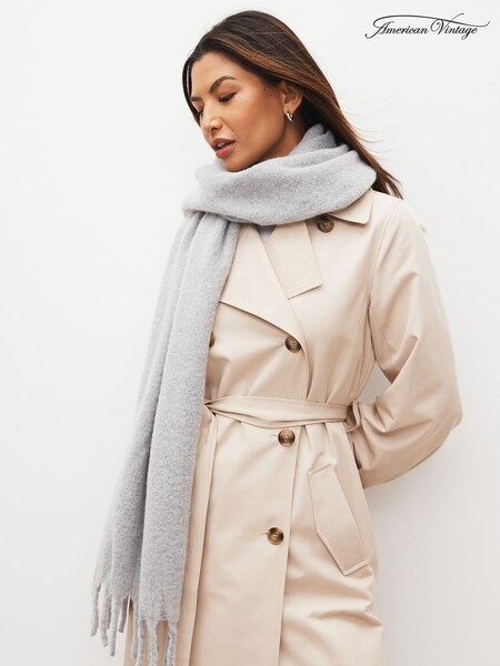 American Vintage Grey Scarf (AT0952) | kr735