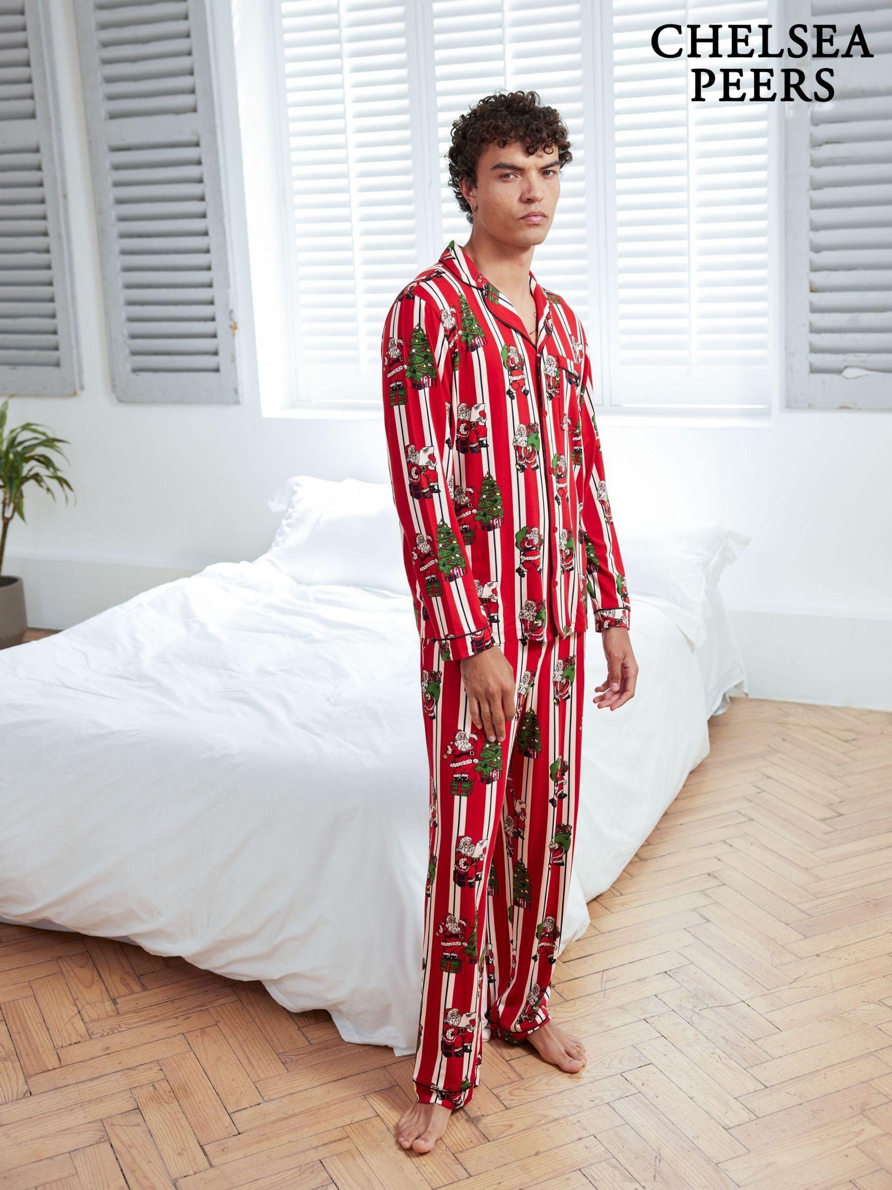 Men s Red Nightwear Next Luxembourg