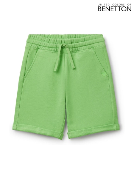 Benetton Boys Logo Drawstring Bermuda 100% Cotton Shorts (AT1059) | 841 UAH
