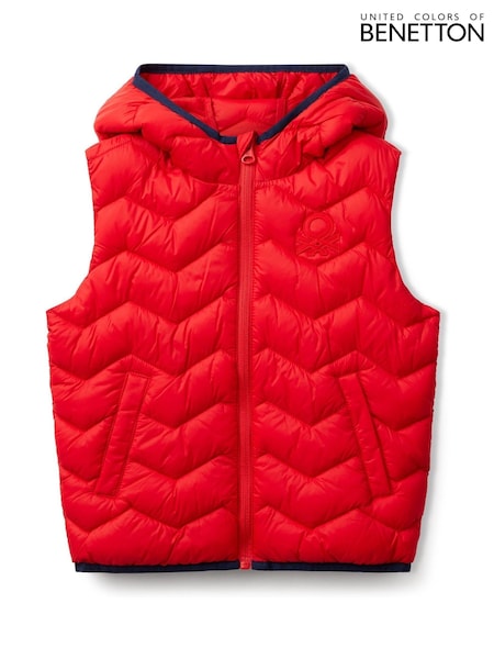 Benetton Younger Boys Puffer Gilet (AT1104) | ₪151