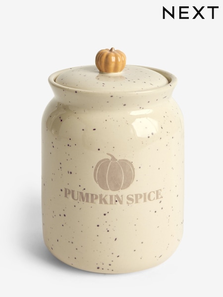 Speckle Pumpkin Trick or Treat Jar (AT1405) | 30 €