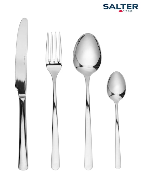Salter Silver Kendal 16 Piece Cutlery Set (AT1453) | €44