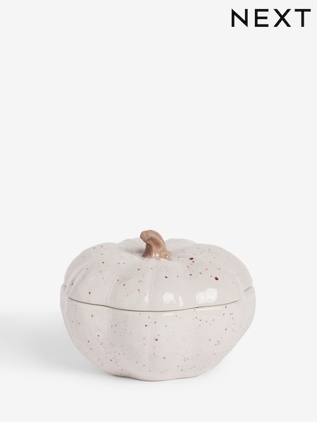 Natural Speckle Pumpkin Shaped Serving Bowl (AT1488) | OMR12