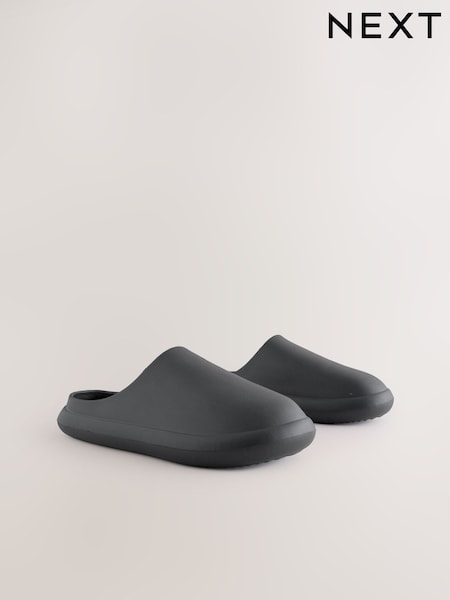 Black Moulded Mules (AT1564) | €16