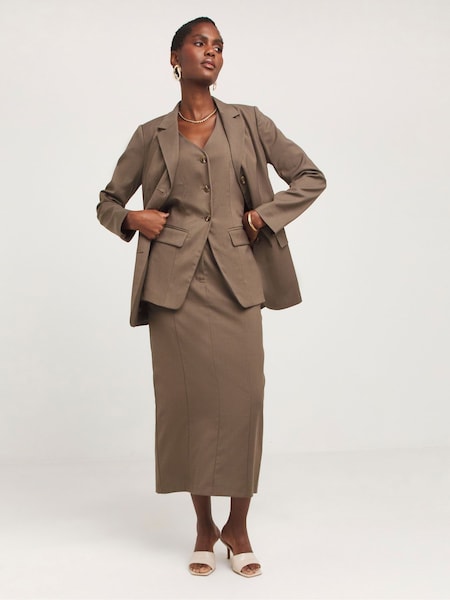 JD Williams Natural Textured Blazer (AT1905) | €46