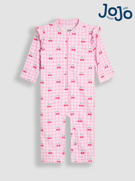 JoJo Maman Bébé Gingham Sun Protection Suit (AT1980) | €38 - €41