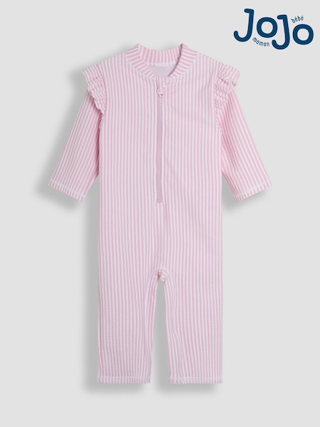 JoJo Maman Bébé Stripe Stripe Sun Protection Suit (AT1988) | €38 - €41