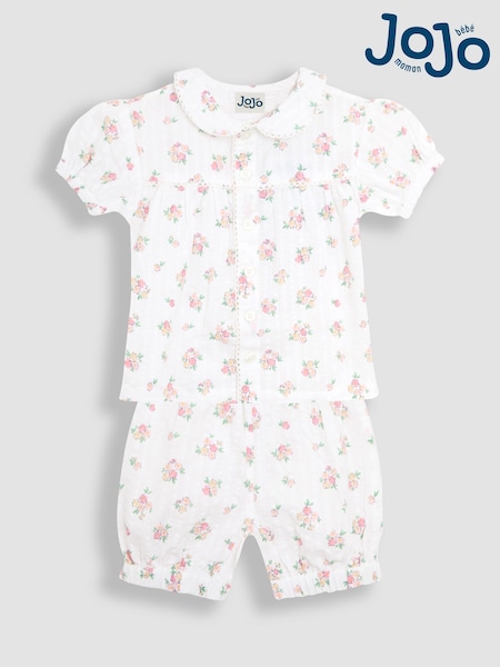 JoJo Maman Bébé Print Woven Seersucker Pyjamas (AT2009) | € 25