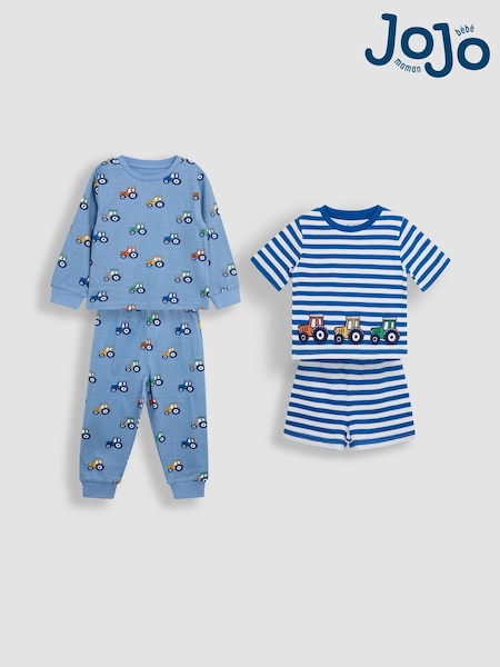 JoJo Maman Bébé 100% Cotton Jersey Pyjamas 2 Pack (AT2053) | 47 €
