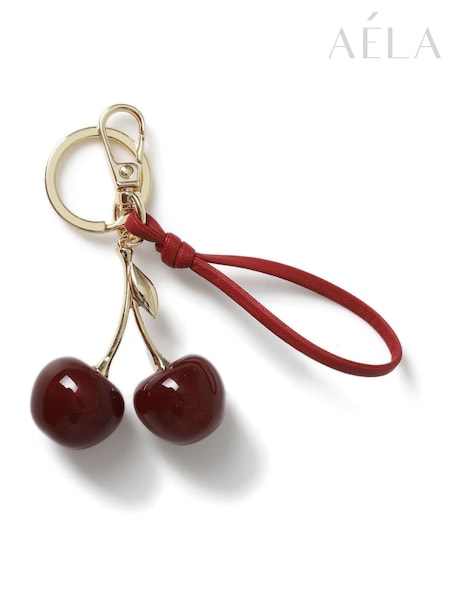 Aela Red Cherry Bag Charm (AT2193) | €17