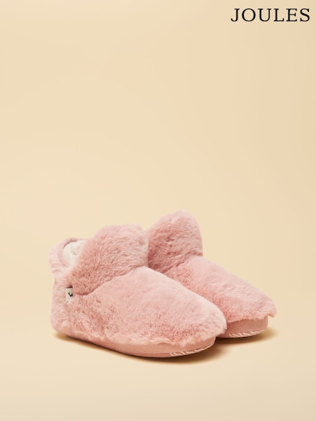 Joules Junior Cabin Pink Slipper Boot (AT2375) | €23