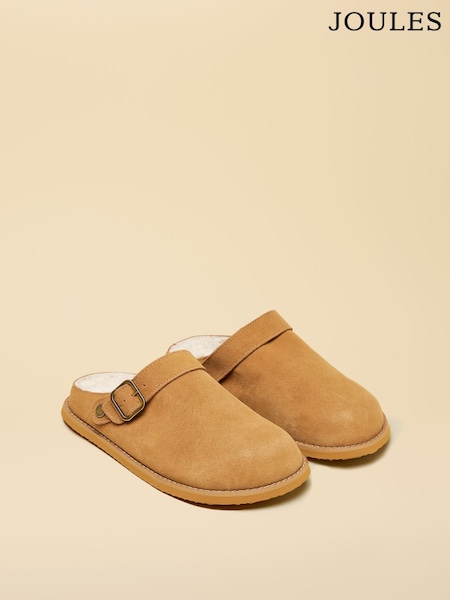 Joules Hampden Chestnut Brown House Shoe (AT2425) | R$ 495