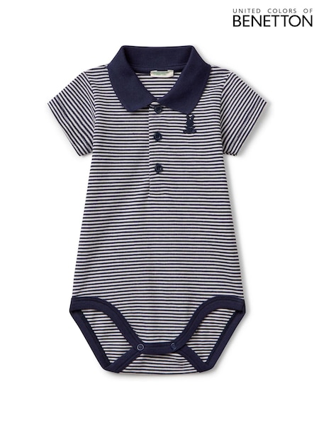 Benetton Baby Piquet Grow Bodysuit (AT2428) | CA$46