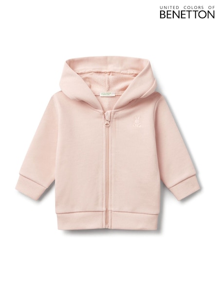 Benetton Baby Bear Ears 100% Cotton Hoodie (AT2438) | $34