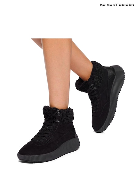 KG Kurt Geiger Later Borg Ankle Trainers (AT2587) | €66