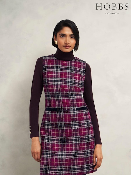 Hobbs Pink Margot Dress (AT2627) | €89