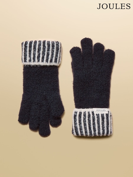 Joules Wanderer Navy Gloves (AT2757) | 49 QAR
