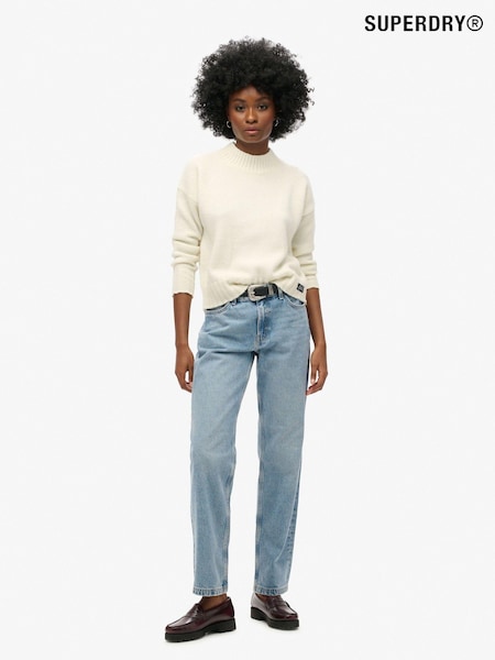 Superdry 100% Cotton Mid Rise Straight Leg Jeans (AT2772) | €49