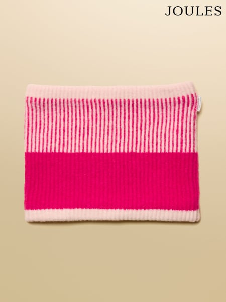 Joules Wanderer Pink Cosy Lined Snood (AT2791) | 74 QAR