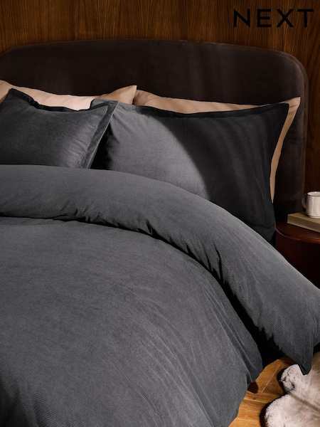 Corduroy Duvet Cover and Pillowcase Set (AT2797) | 40 € - 75 €