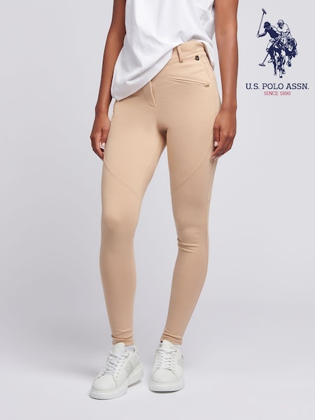 U.S. Polo Assn. Natural Natural Womens Stretch Contour Smart Trousers (AT2799) | €33