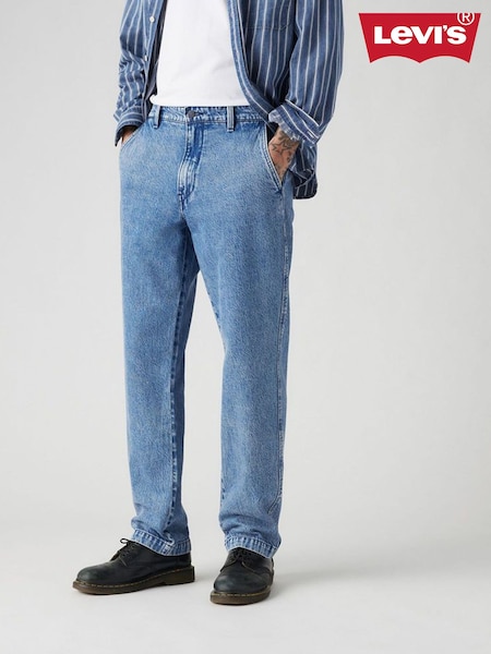 Levi's Blue XX Chino Authentic Flat Finish 100% Cotton Trousers (AT2937) | €134