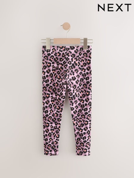 بنفسجي فاتح - Animal Print Leggings (3-16yrs) (AT2959) | ‏25 د.إ.‏ - ‏ 51‏ د.إ.