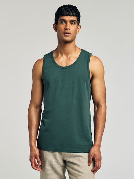 Green Regular Fit Vest (AT3014) | 40 QAR