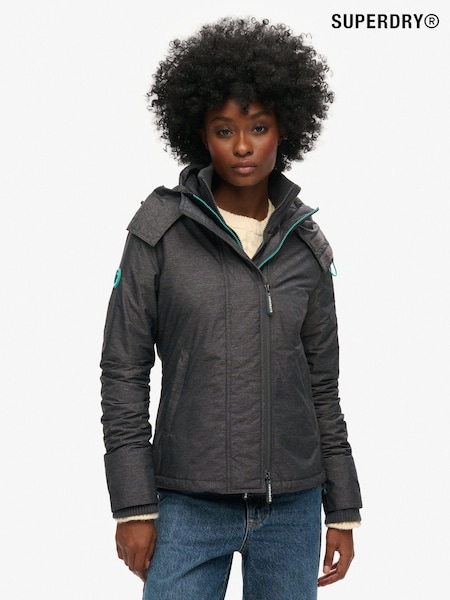 Superdry Grey Pop Zip Hooded Arctic SD-Windcheater Jacket (AT3141) | €60