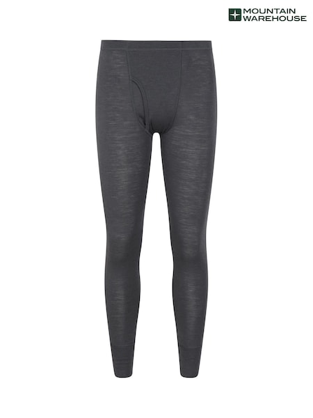 Mountain Warehouse Grey Mens Merino Thermal Neck And Joggers Set (AT3517) | 475 QAR