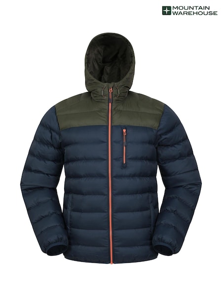 Mountain Warehouse Green Link Mens Water Resistant Padded Jacket (AT3523) | €105