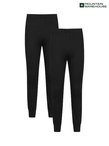 أسود - Mountain Warehouse Talus Mens Thermal Joggers Multipack (AT3550) | ‏230 ر.س.‏
