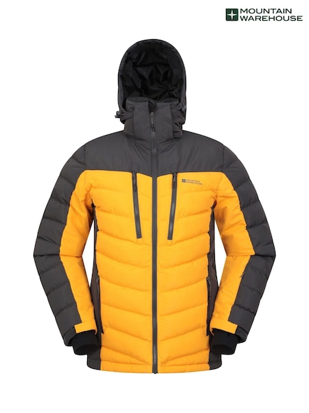 Mountain Warehouse Yellow Vulcan III Mens Snow Ski Jacket (AT3552) | €170