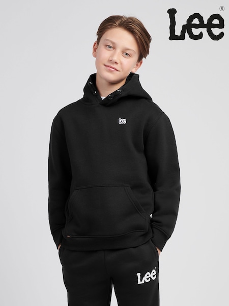 Lee Black Boys Badge Hoodie (AT3566) | €53 - €64