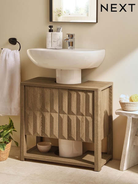 Mid Natural Dario Under Sink Storage Cabinet (AT3623) | €218