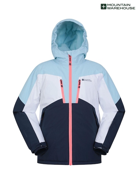 Mountain Warehouse Blue Kids Galactic II Extreme Waterproof Ski Jacket (AT3640) | AED466