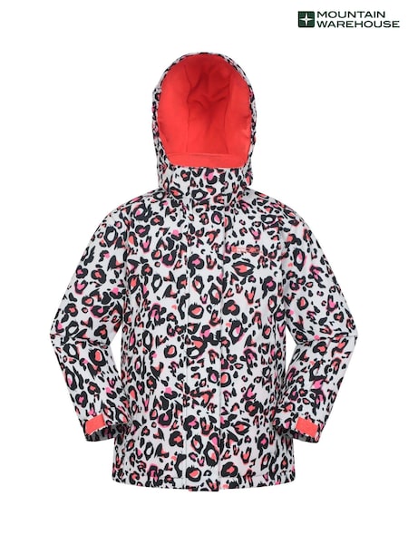 Mountain Warehouse Pink Kids Snowdrop Printed Ski Jacket (AT3673) | €38