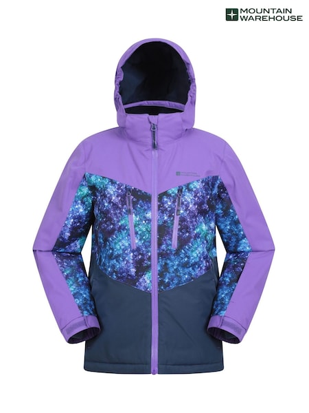 Mountain Warehouse Kids Storm II Extreme Printed Waterproof Ski Jacket (AT3712) | 357 LEI