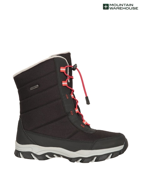 Mountain Warehouse Black Ohio Youth Adaptive Snow Boots (AT3716) | kr700